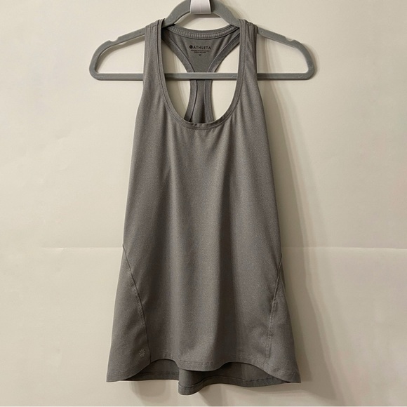 Althleta Grey Racerback Tank Top M - Picture 1 of 7